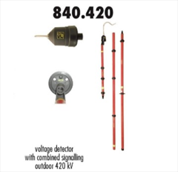 Sào phát hiện điện áp xoay chiều AC cao áp PRO 8 VHV 420 kV 840.420